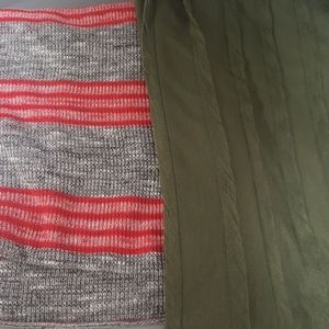Circle infinity scarf bundle hand made
